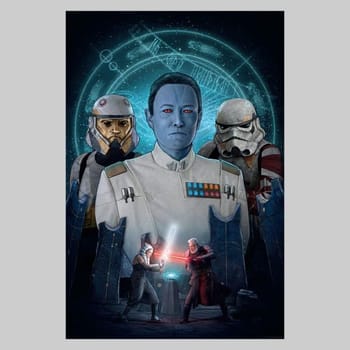 Star Wars The Map to Grand Admiral Thrawn Art Print 