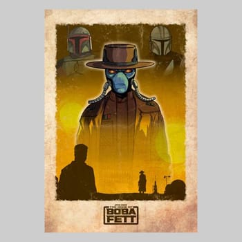 Star Wars Showdown in Freetown Art Print 