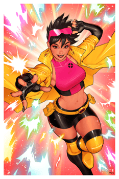 Marvel Jubilee Art Print 