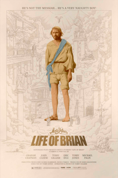 Monty Python Monty Python’s The Life Of Brian Movie Poster 