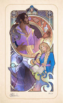 Critical Role Critical Role 10th Anniversary: Matthew Mercer Art Print 