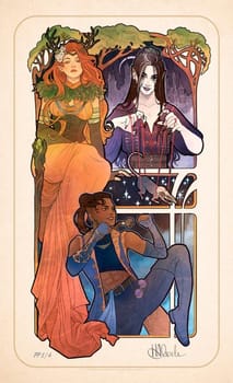 Critical Role Critical Role 10th Anniversary: Marisha Ray Art Print 