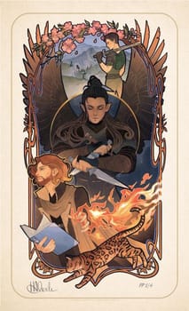 Critical Role Critical Role 10th Anniversary: Liam O'Brien Art Print 