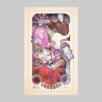 Critical Role Critical Role 10th Anniversary: Taliesin Jaffe Art Print 