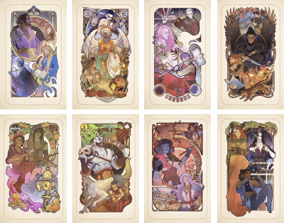 Critical Role Critical Role 10th Anniversary: Set of 8 Art Print 