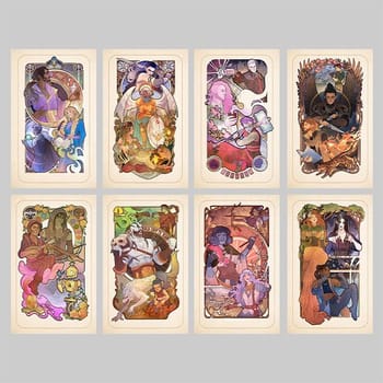 Critical Role Critical Role 10th Anniversary: Set of 8 Art Print 