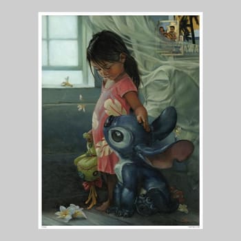 Disney O'Hana Means Family Art Print 