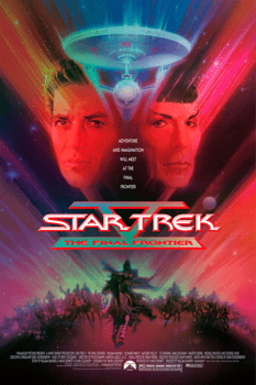 Star Trek Star Trek: The Final Frontier Foil Variant Movie Poster 