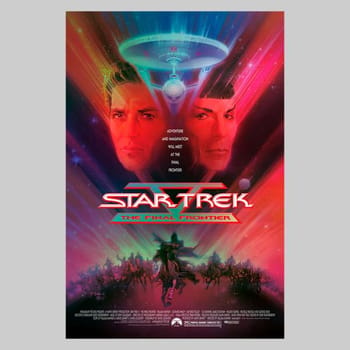 Star Trek Star Trek: The Final Frontier Foil Variant Movie Poster 