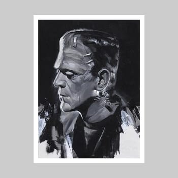 Universal Monsters Frankenstein Art Print 