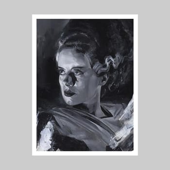 Universal Monsters Bride of Frankenstein Art Print 