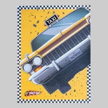 Crazy Taxi Crazy Taxi Art Print 