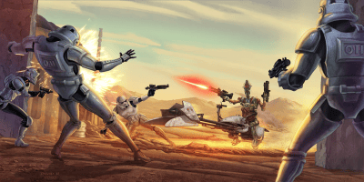 Star Wars IG-11's Initiative Art Print 