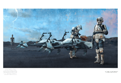 Star Wars Checkpoint Art Print 