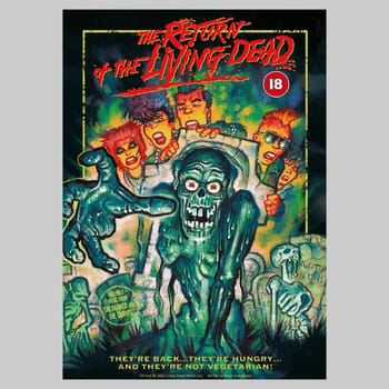 Return of the Living Dead Return of the Living Dead (VHS Variant) Movie Poster 