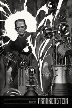 Universal Monsters Frankenstein Movie Poster 