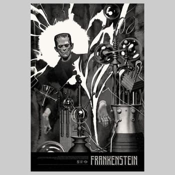 Universal Monsters Frankenstein Movie Poster 