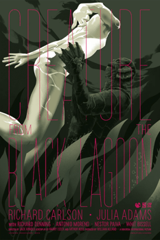 Universal Monsters The Creature from the Black Lagoon Movie Poster 