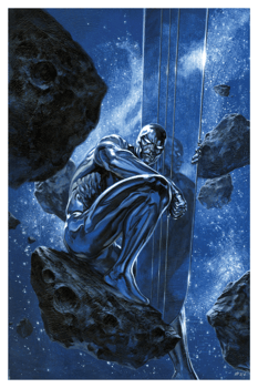 Marvel Silver Surfer: Ghost Light Art Print 