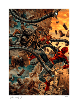 Marvel The Amazing Spider-Man vs Doc Ock Art Print 