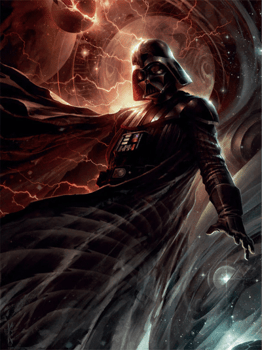 Star Wars Center of the Storm Art Print 