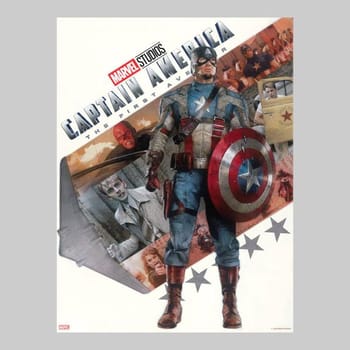 Marvel Star-Spangled Man Art Print 