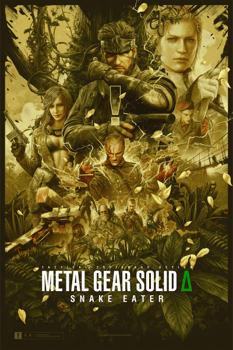 Metal Gear Solid Metal Gear Solid Δ: Snake Eater (Varnish Master Edition) Art Print 