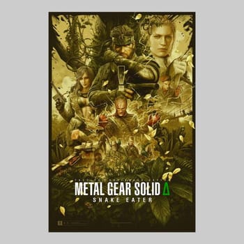 Metal Gear Solid Metal Gear Solid Δ: Snake Eater (Varnish Master Edition) Art Print 