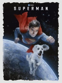 DC Comics Superman™ and Krypto™ Movie Poster 