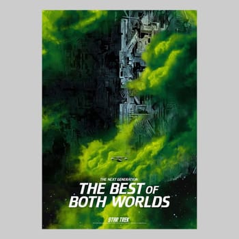 Star Trek Star Trek: The Next Generation - The Best of Both Worlds Art Print 