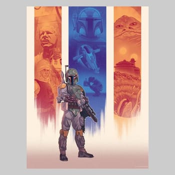 Star Wars Hunter for Hire Art Print 