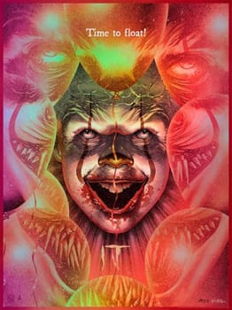 It IT: Time to Float Losers Club Variant Movie Poster 