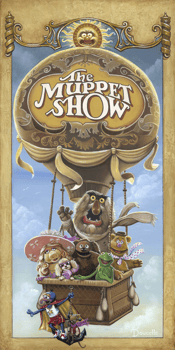 Disney It's Time to Raise the Curtain (Signed & Numbered Edition) Art Print 
