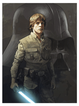 Star Wars I Feel the Force Art Print 