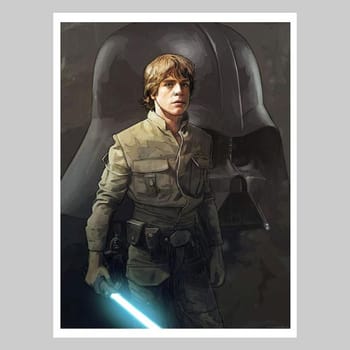Star Wars I Feel the Force Art Print 