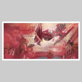 Star Wars Cassian's Escape Art Print 