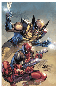 Marvel Deadpool: Badder Blood #1 Variant C Art Print 