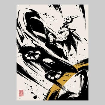Sonic the Hedgehog Sonic Racing: CrossWorlds Art Print 