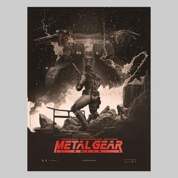 Metal Gear Solid Metal Gear Solid Art Print 