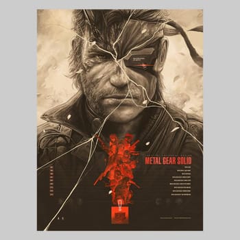 Metal Gear Solid Metal Gear Solid Legacy Art Print 
