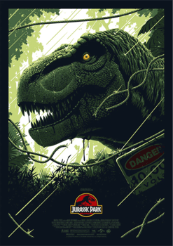 Jurassic Park Jurassic Park - T-Rex Movie Poster 