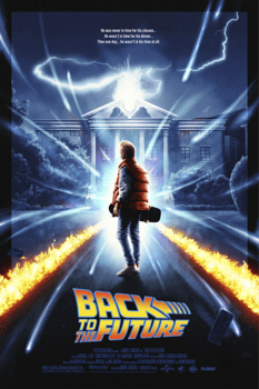 Back to the Future Back to the Future Movie Poster 