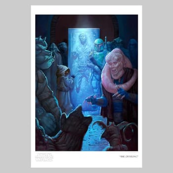 Star Wars The Offering Art Print 