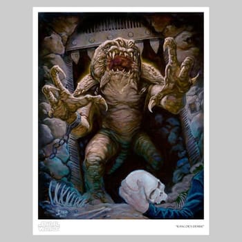 Star Wars Rancor's Demise Art Print 