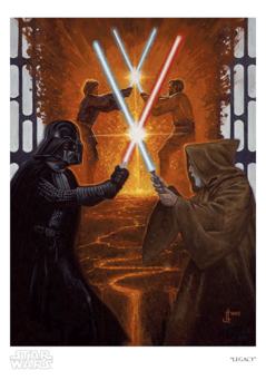 Star Wars Legacy Art Print 