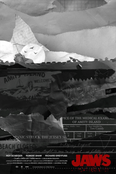 Jaws Jaws by Danny Schlitz Movie Poster 