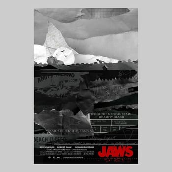 Jaws Jaws by Danny Schlitz Movie Poster 