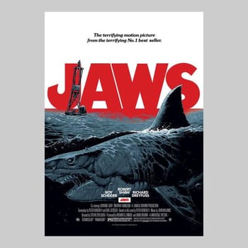 Jaws Jaws by Luke Preece Movie Poster 