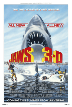 Jaws Jaws 3 (One Sheet) Movie Poster 