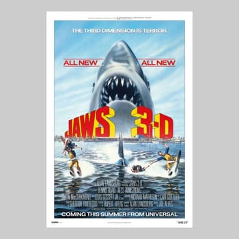 Jaws Jaws 3 (One Sheet) Movie Poster 